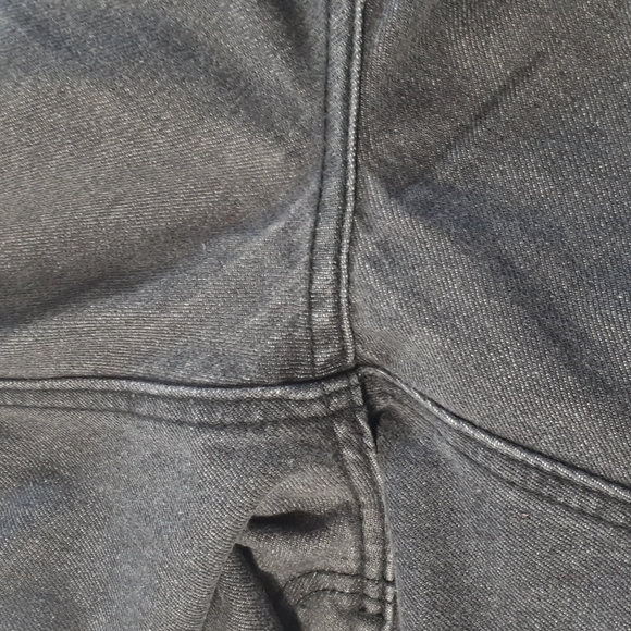 Rock N Run Slim Straight Gray Jeans Destroyed Cuffs Men's Size 32x28 - Picture 11 of 16